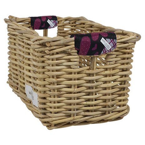 Wicked Rieten Fietsmand L Love 5 naturel Wicked Rieten Fietsmand L Love 5 naturel