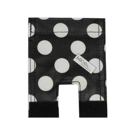 Wicked Rieten Fietsmand XL White Small Dots grijs Wicked Rieten Fietsmand XL White Small Dots grijs