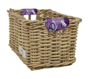 Wicked Rieten Fietsmand XL Love 11 naturel Wicked Rieten Fietsmand XL Love 11 naturel
