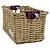 Rieten Fietsmand XL Love 5 naturel