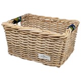 Wicked Rieten Fietsmand L Colored Triangles grijs Wicked Rieten Fietsmand L Colored Triangles grijs