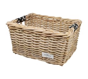 Wicked Rieten Fietsmand L Stars Original naturel Wicked Rieten Fietsmand L Stars Original naturel