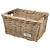 Rieten Fietsmand L Panthar naturel