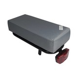 Hooodie en Zo Fietskussen BIG Zilver Hooodie en Zo Fietskussen BIG Zilver