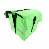 Beck Dubbele Fietstas Small Lime