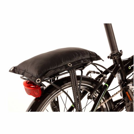 Niet verkeerd Fat Zitje Bagagedragerkussentje Fietskussen Zwart Niet verkeerd Fat Zitje Bagagedragerkussentje Fietskussen Zwart