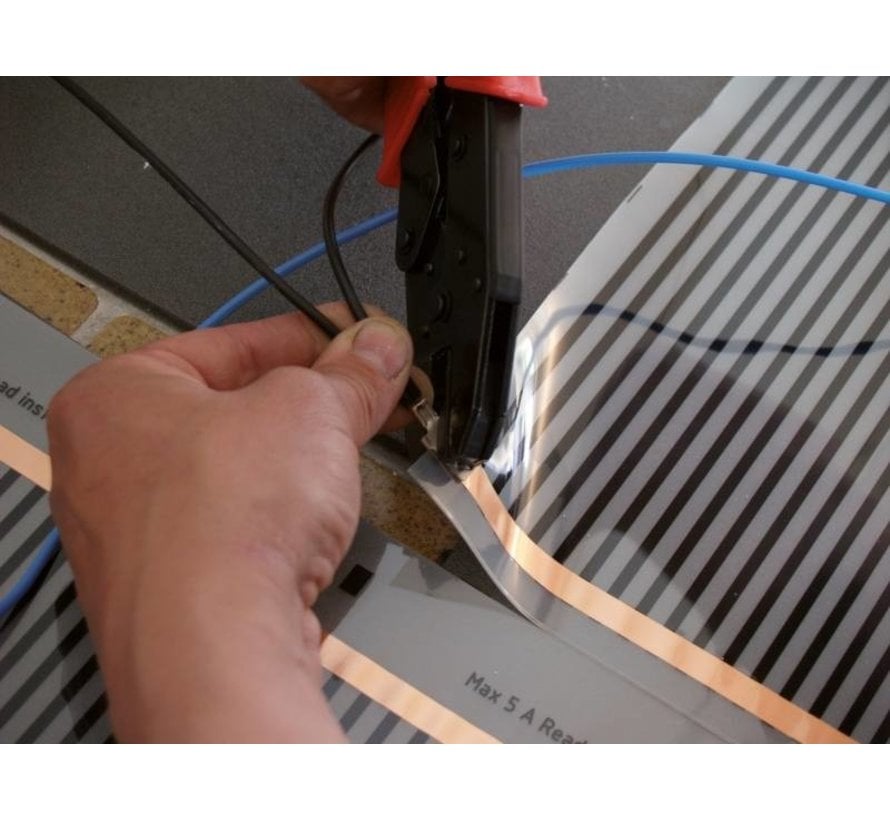 50cm - 100Watt m² infrarood vloerverwarming set Wifi design V1