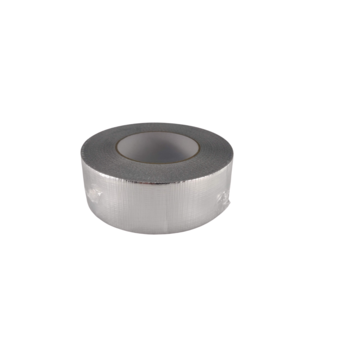 Aluminium tape rol 5 cm breed en 50 meter lengte.