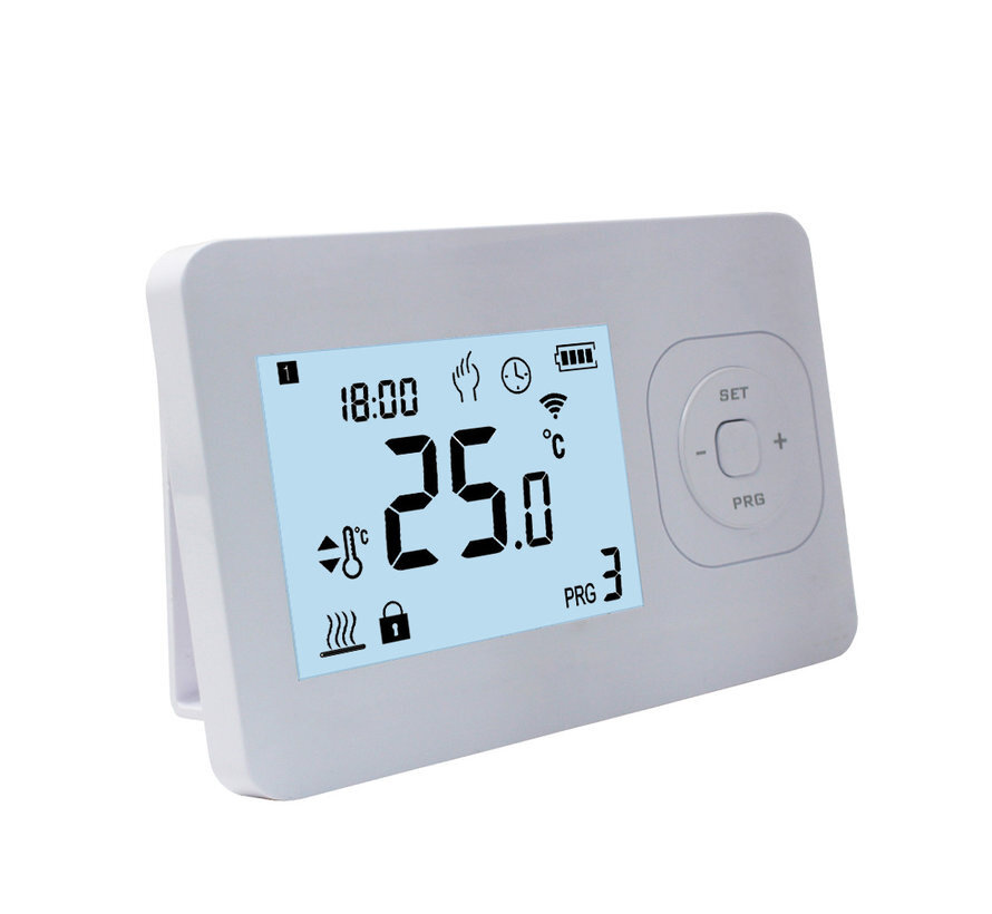 50cm - 120Watt m² infrarood vloerverwarming set inclusief Wifi V3 thermostaat en ontvanger