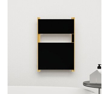 Quality Heating Elektrische radiator Maverick 90Watt black-gold