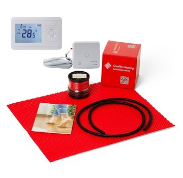 Quality Heating 80Watt m2 QH Grid inclusief Wifi V3 thermostaat