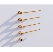 Quality Heating Elektrische handdoek radiator zwart met thermostaat L-SR0200-B - Copy