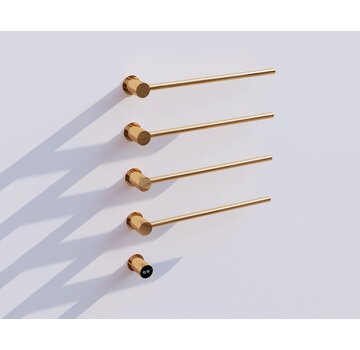 Quality Heating Elektrische handdoek radiator zwart met thermostaat L-SR0200-B - Copy
