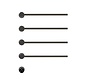 Elektrische handdoek radiator zwart met thermostaat L-SR0200-B