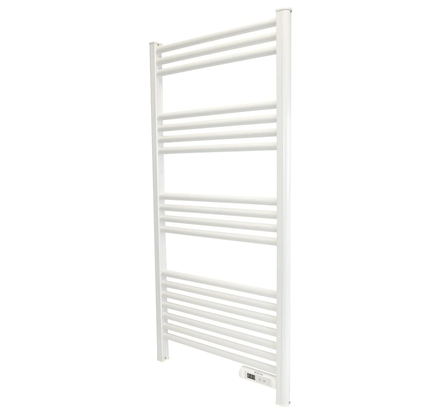 Slimme elektrische handdoekradiator met thermostaat white QH-09G