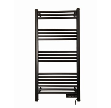 Quality Heating Slimme elektrische handdoekradiator met thermostaat black