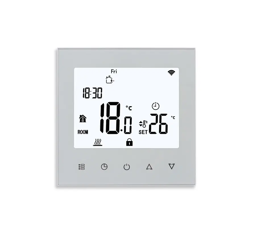 100 Watt elektrische vloerverwarming mat set inclusief Wifi PRF-79 thermostaat