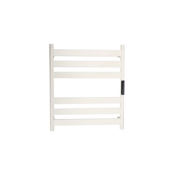 Quality Heating Elektrische handdoek radiator zwart met thermostaat A-CS06G-W