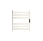 Elektrische handdoek radiator zwart met thermostaat A-CS06G-W