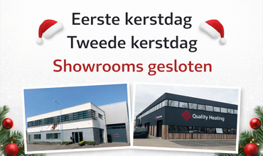 Aangepaste openingstijden showrooms (feestdagen)