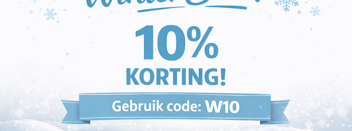 Winter Sale 10% korting.