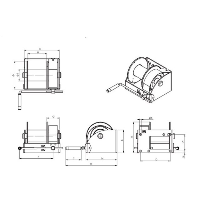 Gebuwin Wormwiellier 250-1500