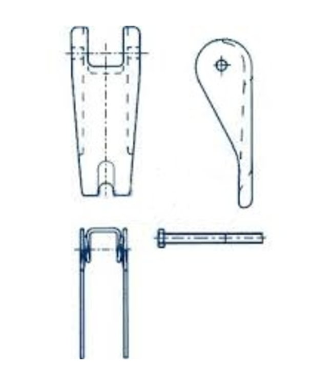 Cartec Veiligheidsklepset (gietdeel) grade 80