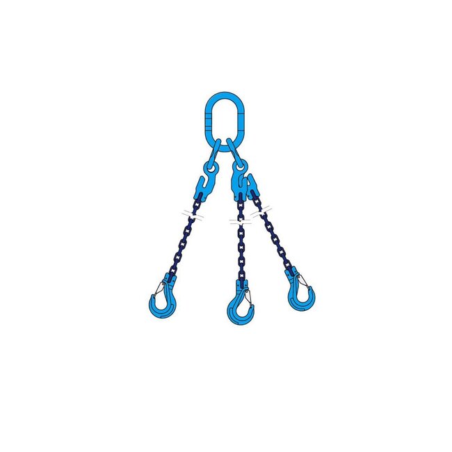 Yoke Yoke ketting 3-sprong 14000 kg Grade 100