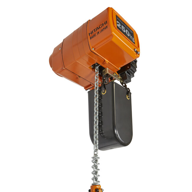 Hitachi Elektrische kettingtakels 400 volt 250kg.