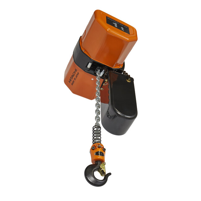 Hitachi elektrische kettingtakels 400 volt 1000 kg.