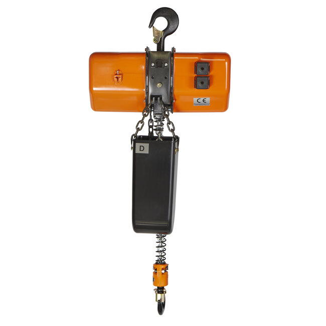 Hitachi elektrische kettingtakels 400 volt 1000 kg.