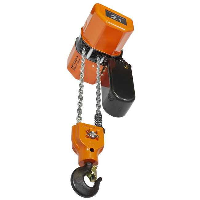 Hitachi elektrische kettingtakels 400 volt 2000 kg.