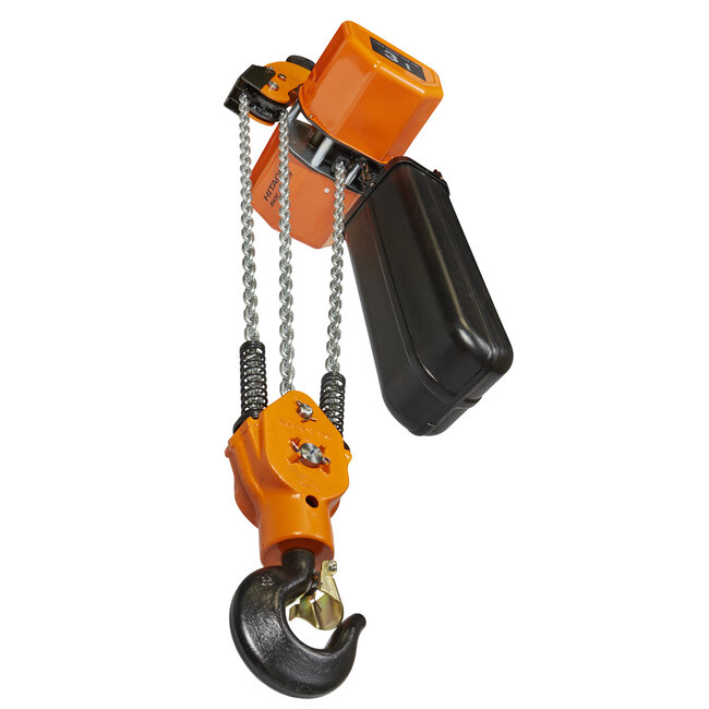 Hitachi elektrische kettingtakels 400 volt 3000 kg.