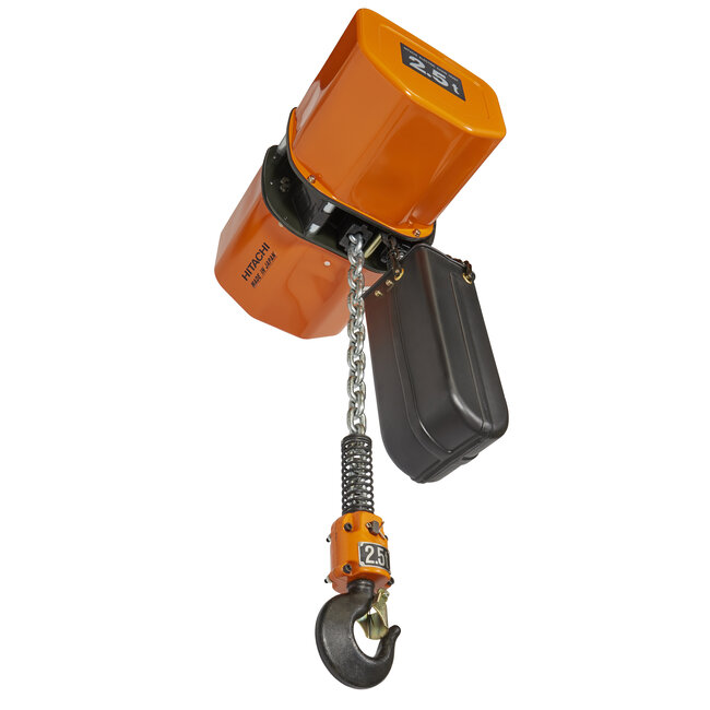 Hitachi elektrische kettingtakels 2500 kg.