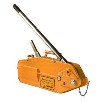 Delta Staaldraad takel met aluminium huis - met 20m staalkabel