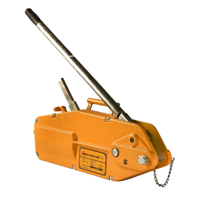 Delta Staaldraad takel met aluminium huis - met 20m staalkabel