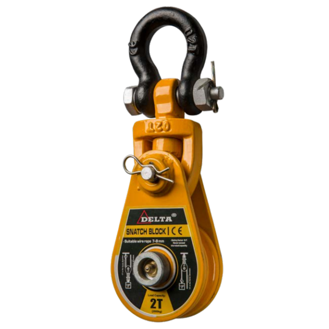 Delta Klapblok met harpsluiting