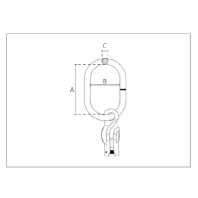 Delta Topschalmen met inkorthaak  - Grade 80