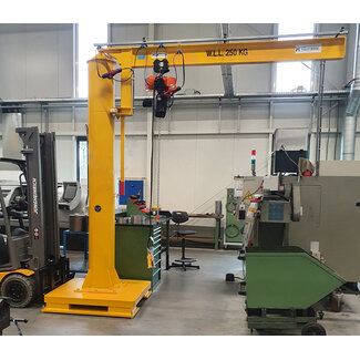 Liftsmart Mobiele kolomzwenkkraan Liftsmart Mobiele kolomzwenkkraan