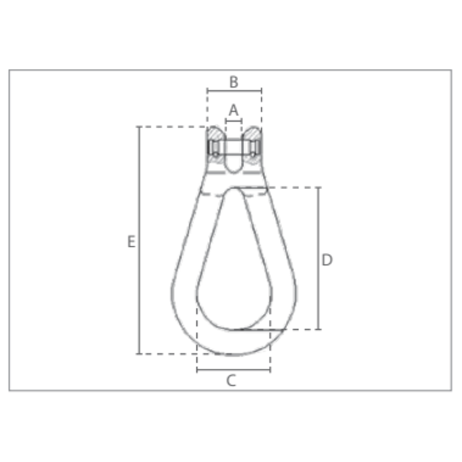 Delta Peerschalmen met gaffel
