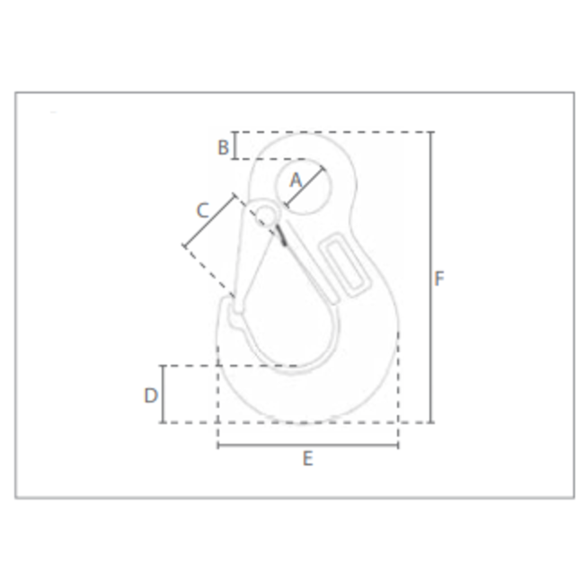 Delta Ooghaak met klep - Grade100
