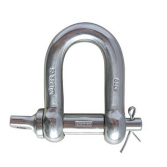 Cromox D-Sluiting met moerbout RVS