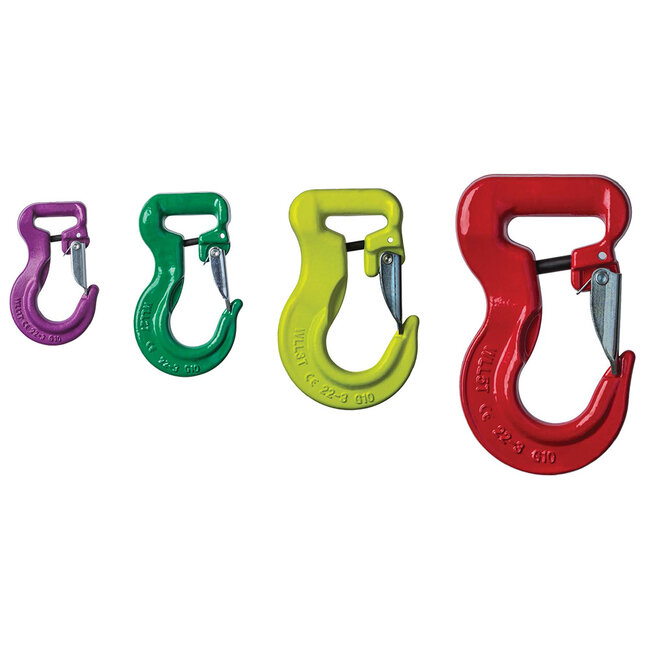 Delta Haken voor hijsbanden en rondstroppen Grade100