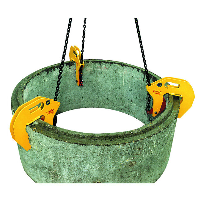 Topal Hijsklem beton pijp secties
