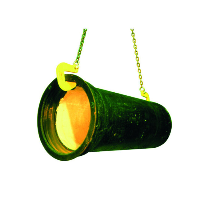 Topal F hijshaak voor pijpsecties