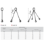 Delta Lock Ketting 4-sprong Grade 100