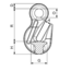 Cartec inkort ooghaak grade 80
