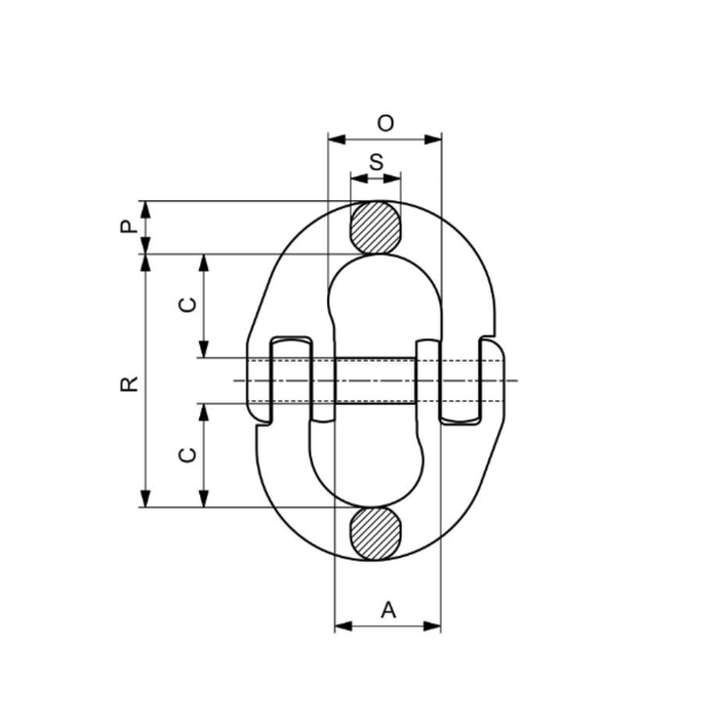 Cartec verbindingsschalm grade 80
