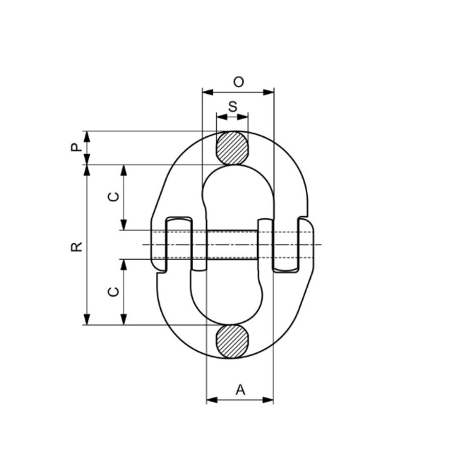Cartec verbindingsschalm grade 100