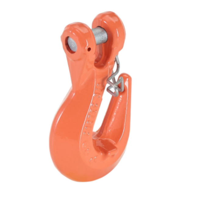 Cartec inkort gaffelhaak met borging grade 100